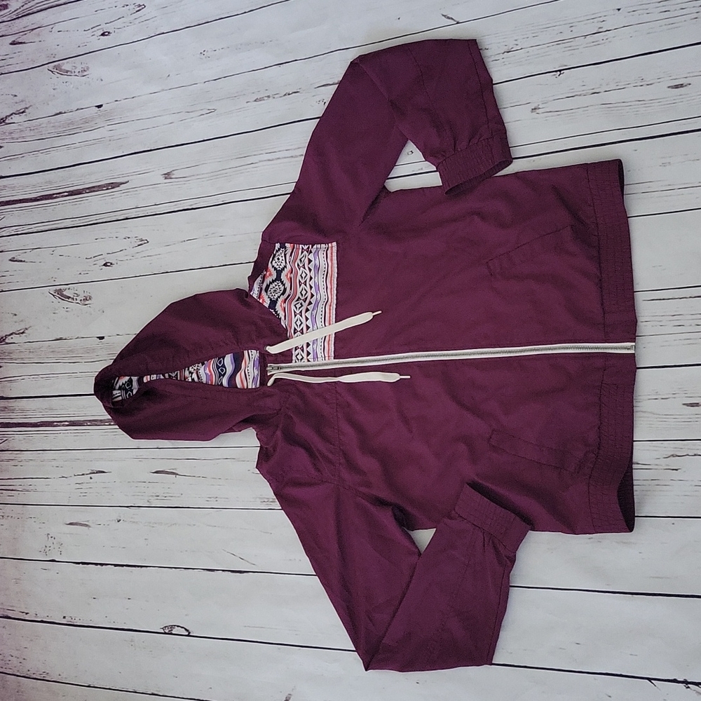 Empyre Tribal Print Windbreaker Jacket
